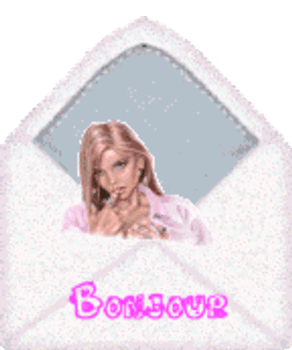 gif animé bonjour